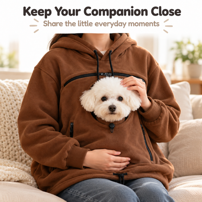 Dog-Carrying Hoodie