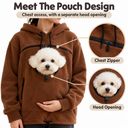 Dog-Carrying Hoodie