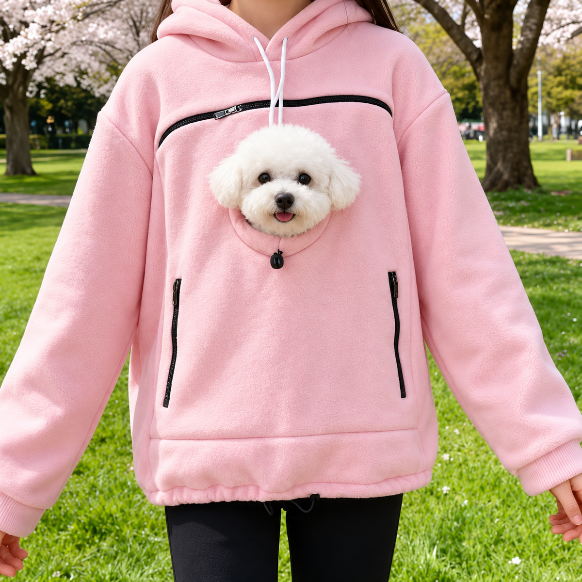 Dog-Carrying Hoodie