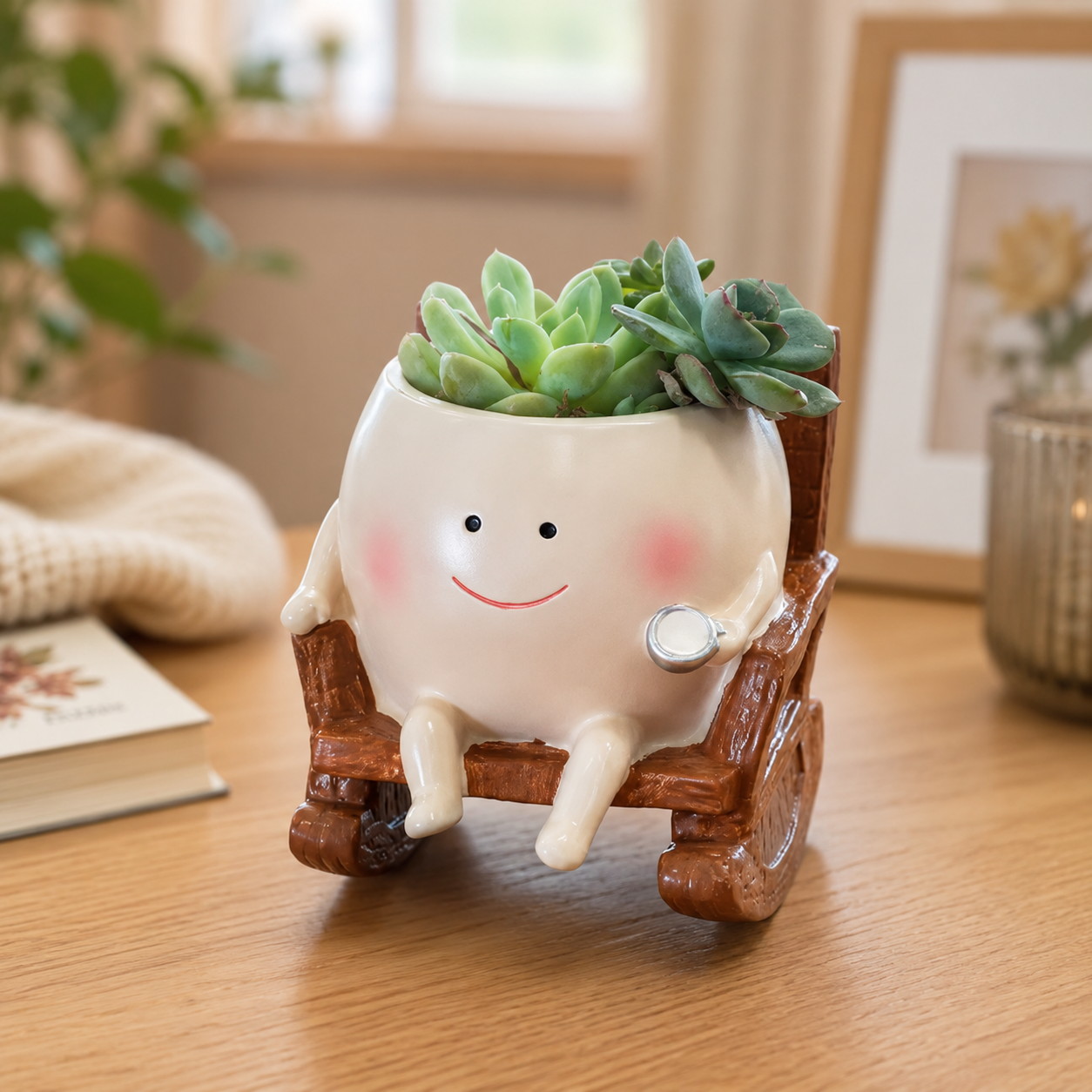 Planta Macetero Feliz