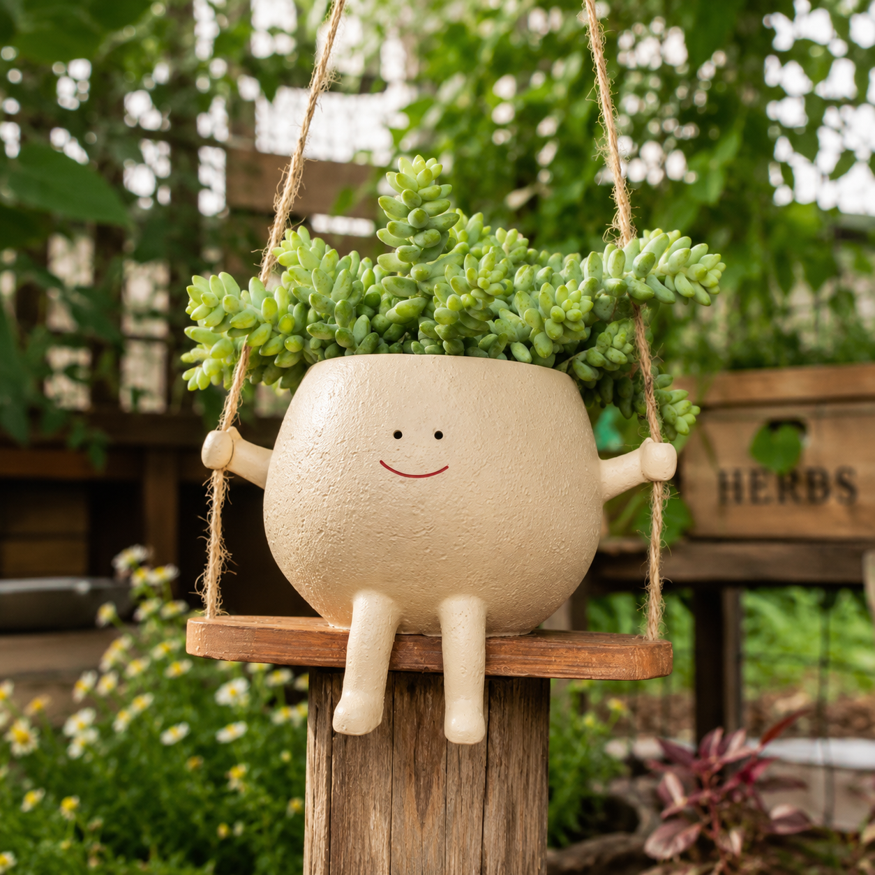 Planta Macetero Feliz